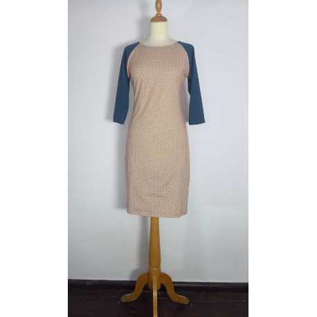 Raglan Sterne/blau