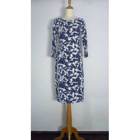 Raglan schwarz/weiß/blau