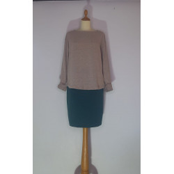 Pulli - beige Rock - dunkelgrün (gibt es auch in schwarz und dunkelblau)