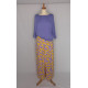 Shirt - Flieder + Hose - gelb flieder