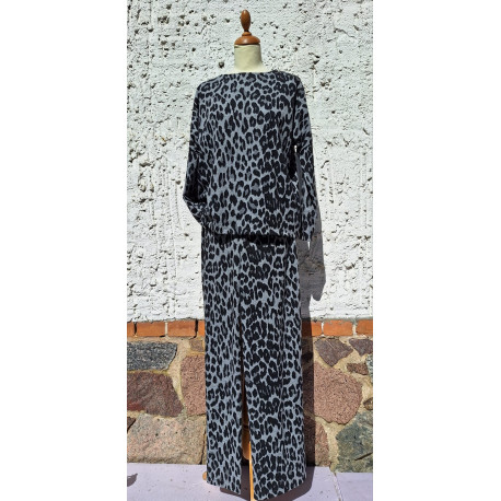 Pulli - Leo grau - Hose Leo grau