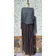 Shirt Heike - grau + Hose - Streifen