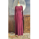 Kleid - Morticia - weinrot