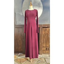 Kleid - Morticia - weinrot