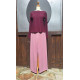 Shirt - bordeaux + Hose - rosa