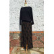 H-Pulli- schwarz + Hose - Glencheck