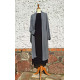 Cardigan - midi - grau
